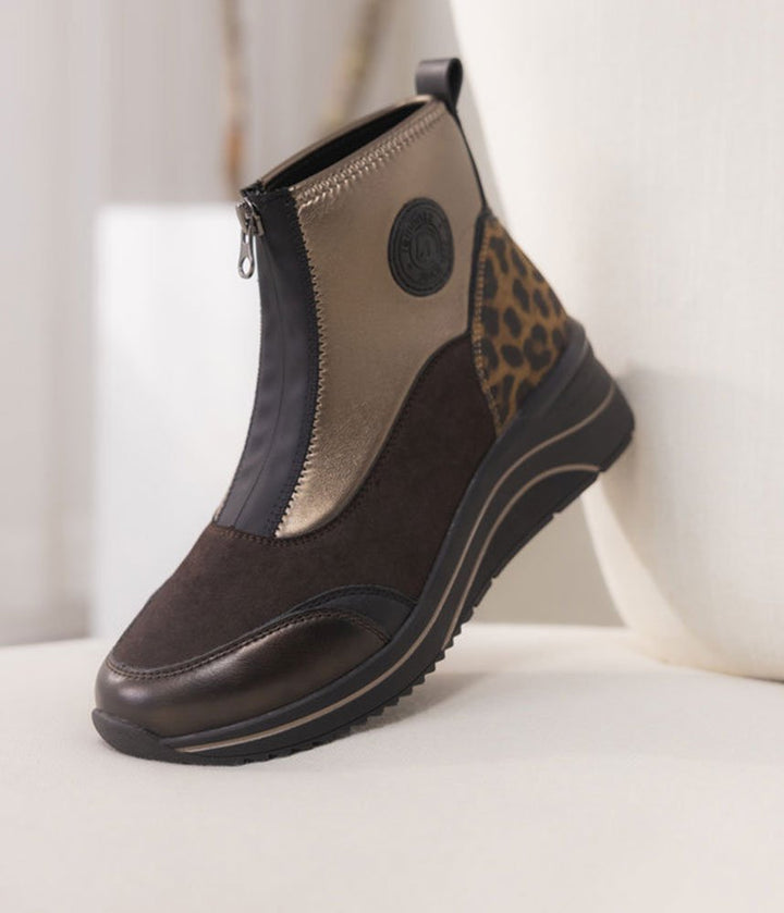 Remonte Bold and Stylish High Top Ankle Booties
