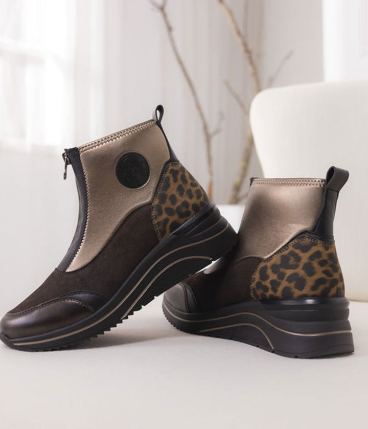 Remonte Bold and Stylish High Top Ankle Booties