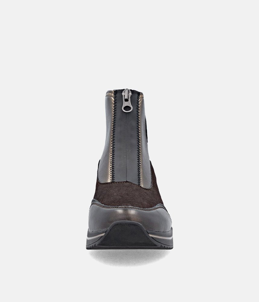 Remonte Bold and Stylish High Top Ankle Booties