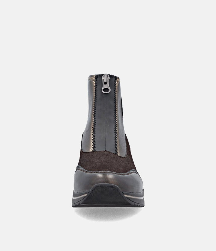 Remonte Bold and Stylish High Top Ankle Booties