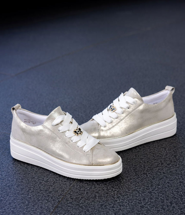 Remonte Fabulous Trainers - Gold