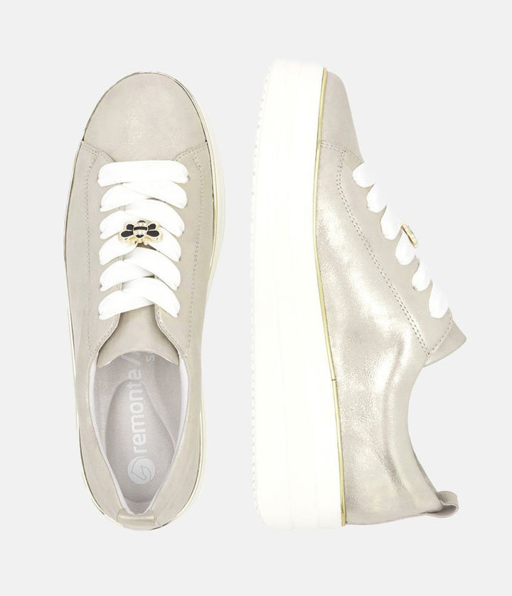 Remonte Fabulous Trainers - Gold