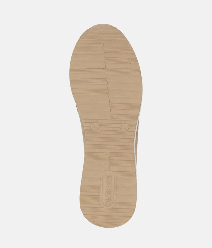 Remonte Sporty Stylish Beige Suede Loafers