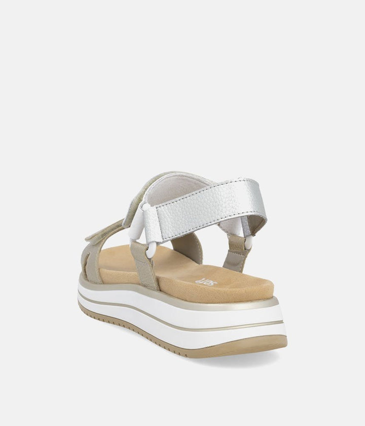 Remonte Sporty Gold/Silver Sandals