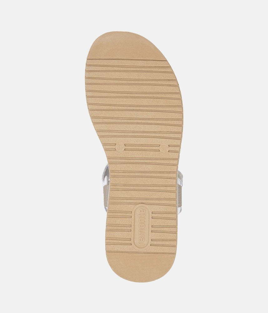 Remonte Sporty Gold/Silver Sandals