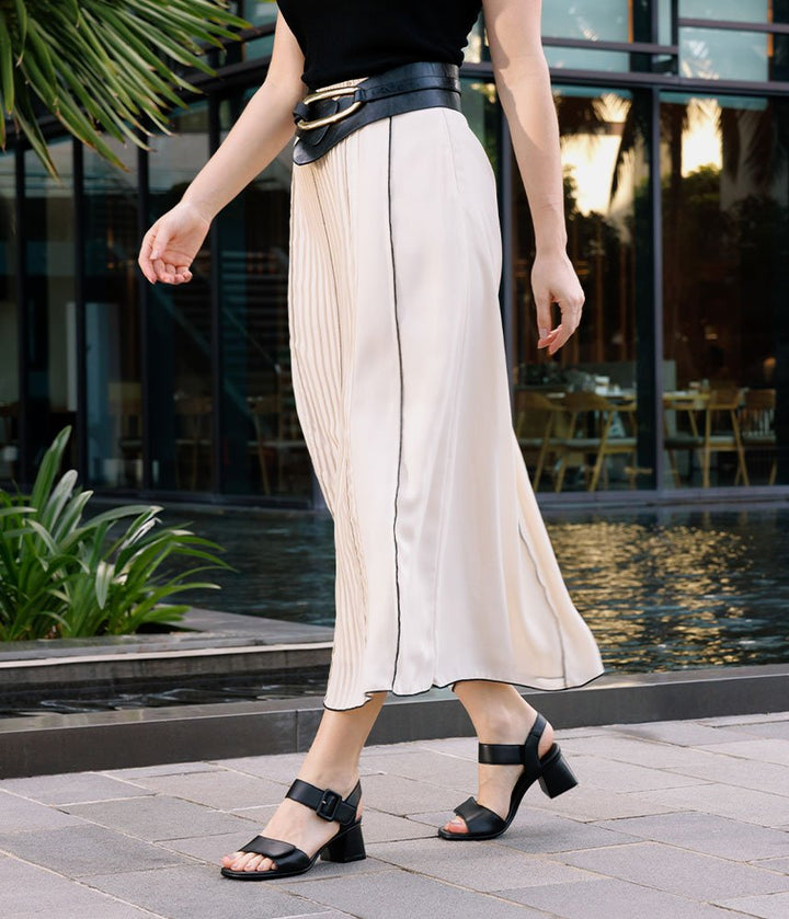 Remonte Glam Black Block Heels