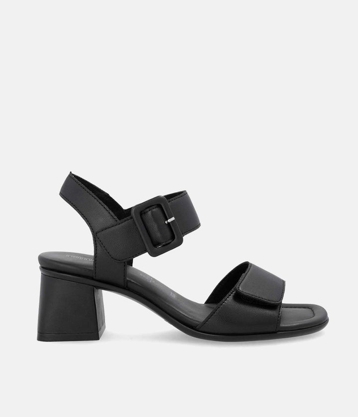 Remonte Glam Black Block Heels