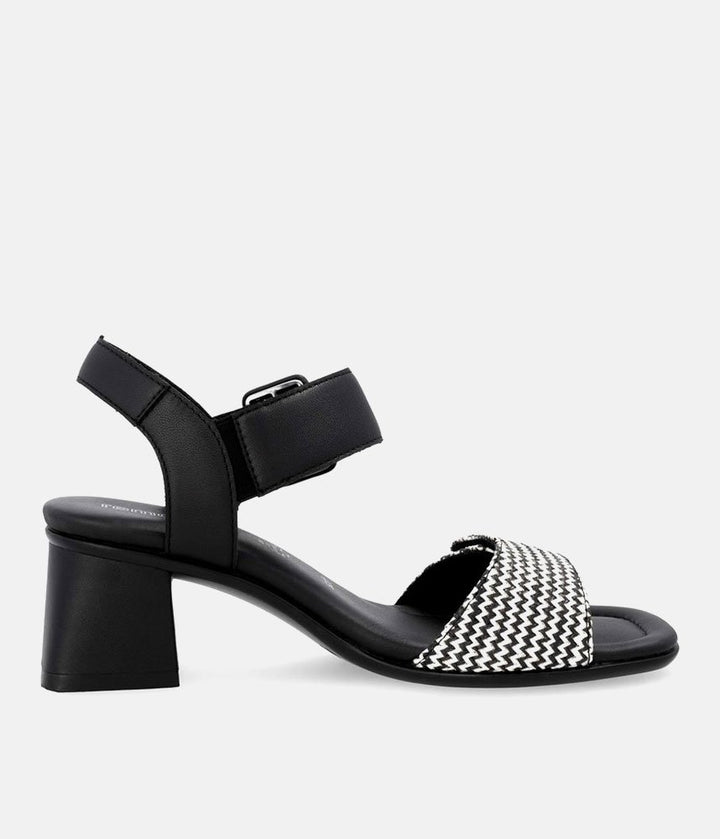 Remonte Glam Monochrome Block Heels