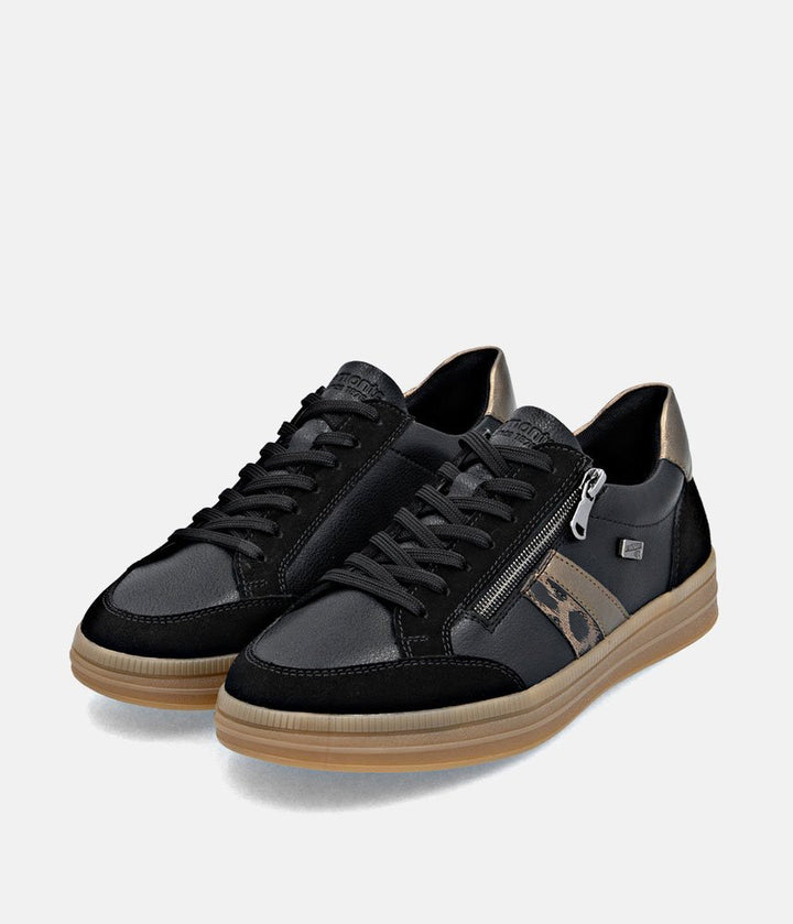 Remonte Sporty-Chic Combi Trainers - Black