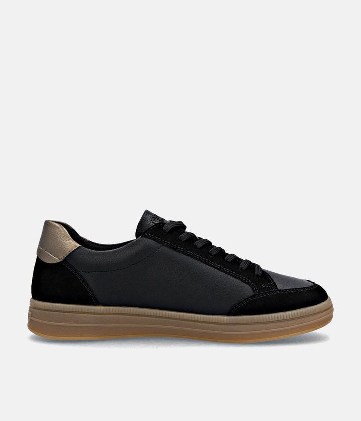 Remonte Sporty-Chic Combi Trainers - Black