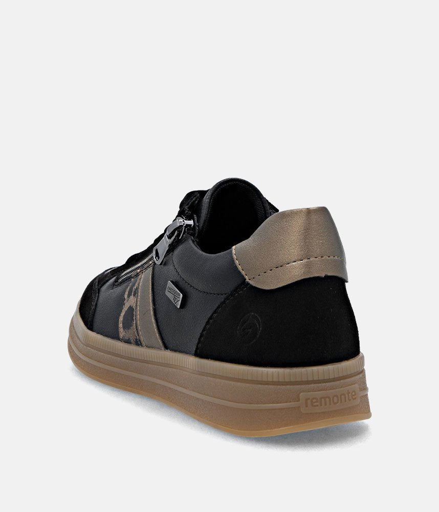 Remonte Sporty-Chic Combi Trainers - Black