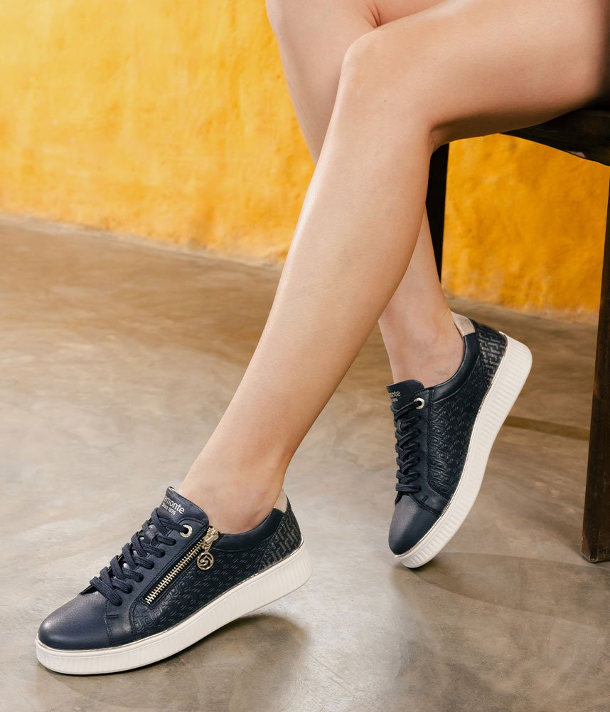 Remonte Dressy Navy Multi Trainers