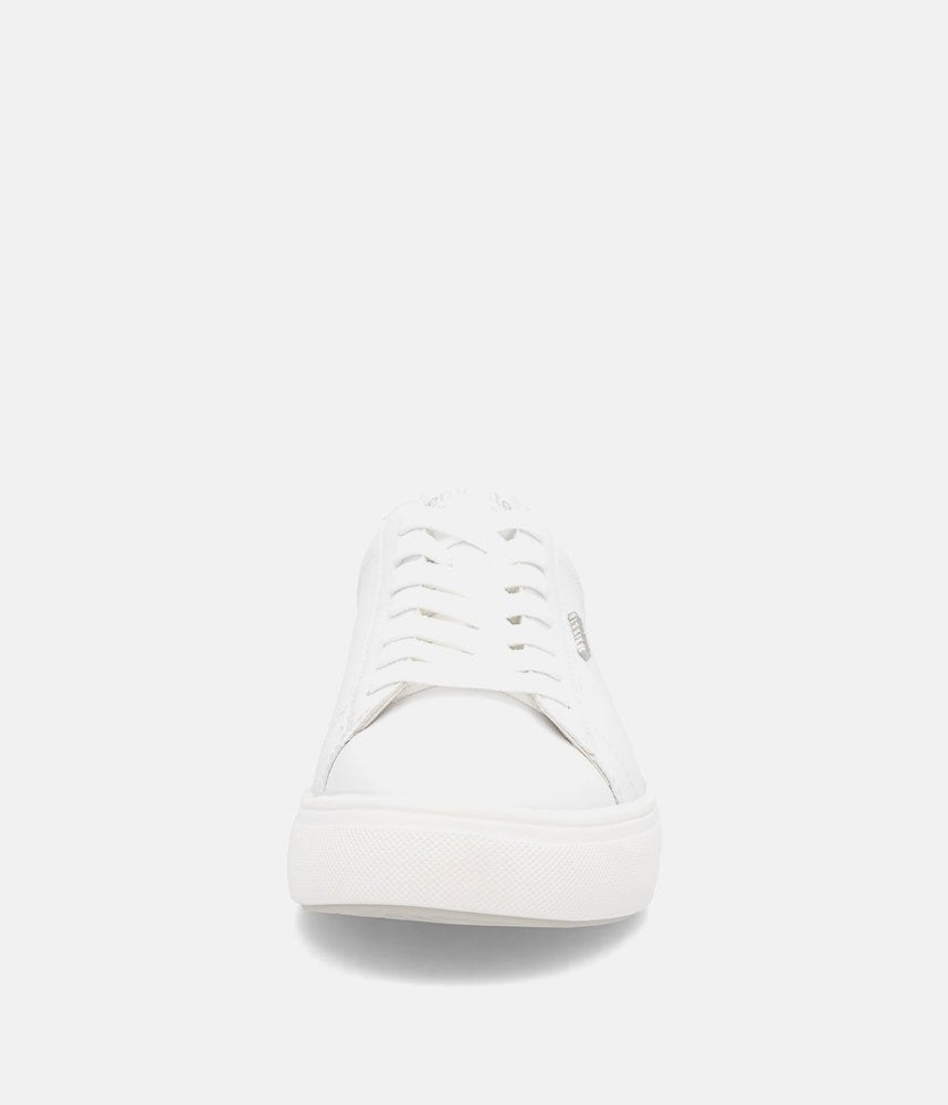 Remonte Classic White Leather Trainers