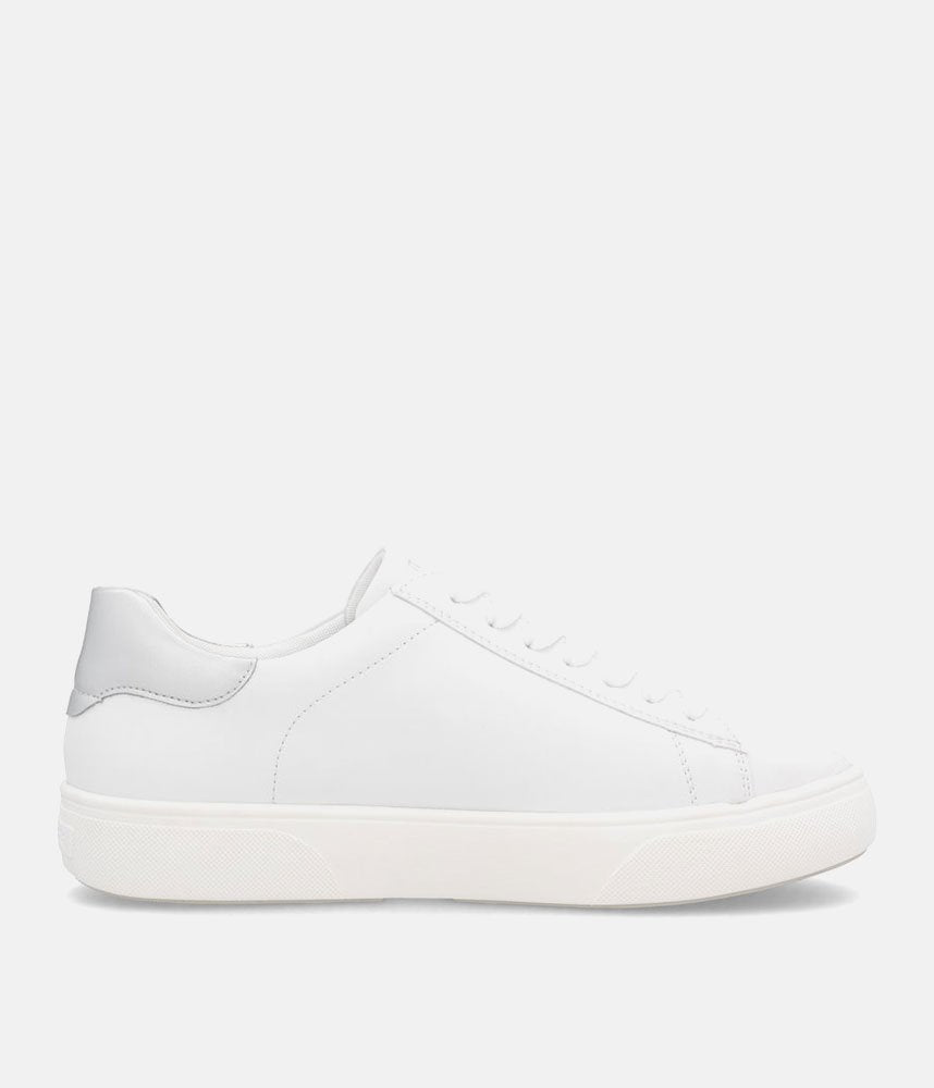 Remonte Classic White Leather Trainers