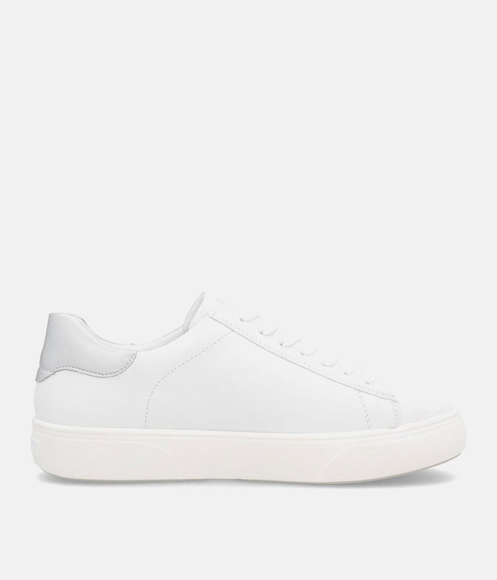 Remonte Classic White Leather Trainers
