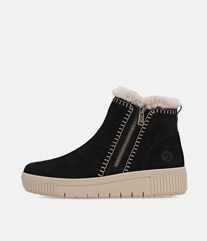 Remonte Cozy Winter Boots - Black
