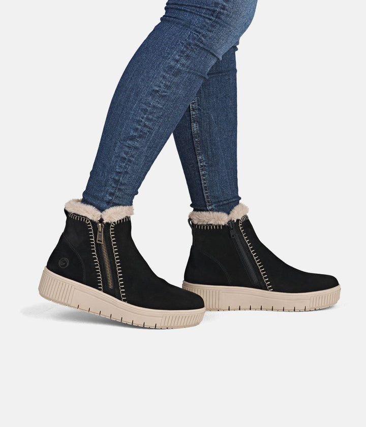 Remonte Cozy Winter Boots - Black