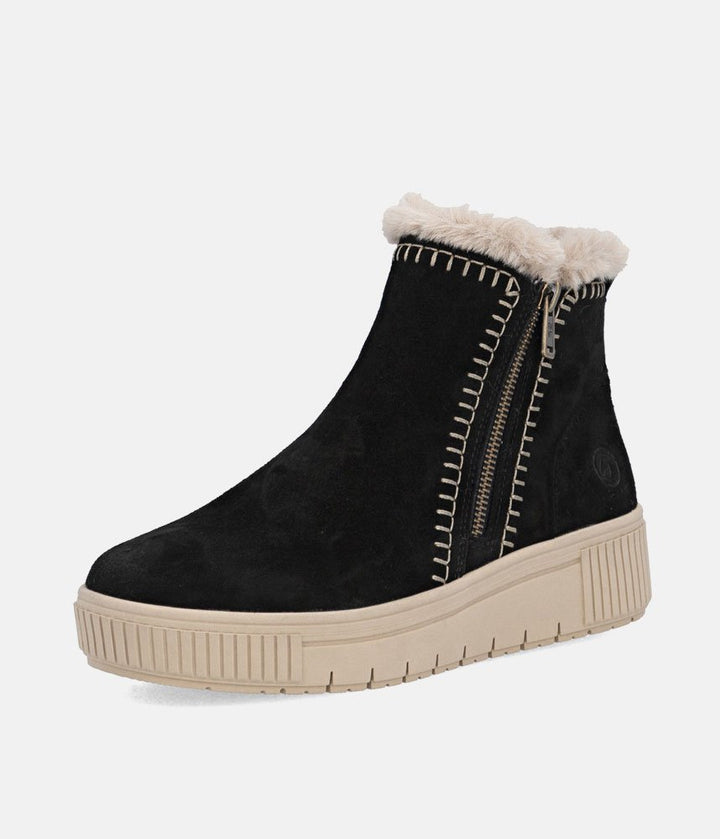 Remonte Cozy Winter Boots - Black