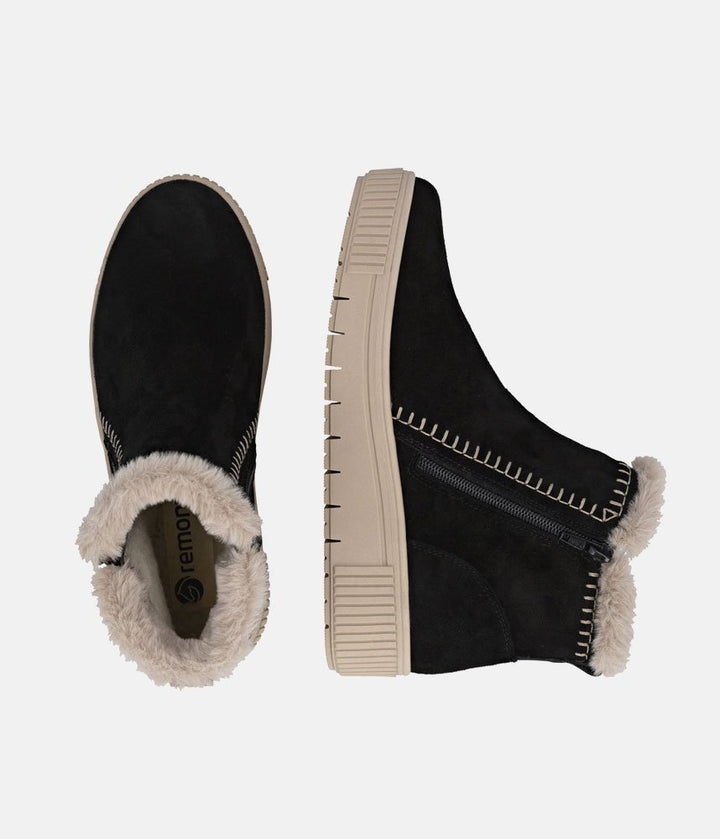 Remonte Cozy Winter Boots - Black