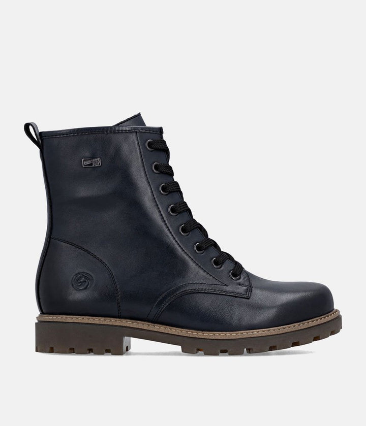 Remonte Fashionable Combat Boots - Navy