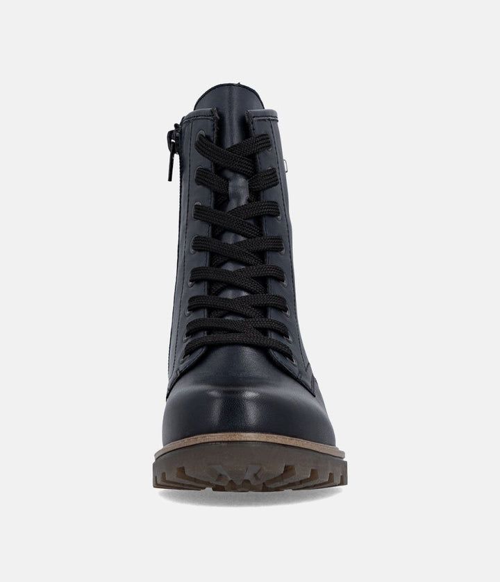 Remonte Fashionable Combat Boots - Navy