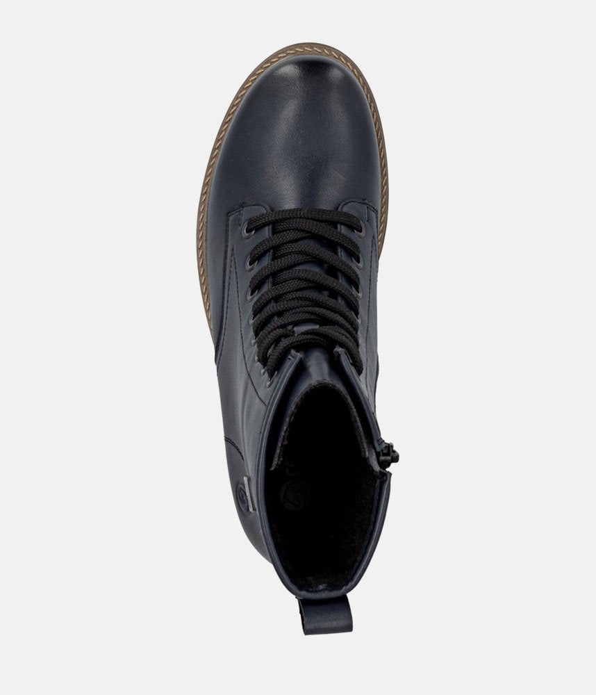 Remonte Fashionable Combat Boots - Navy