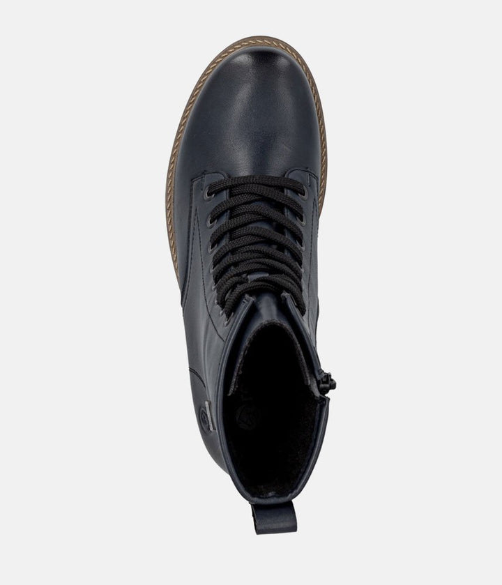 Remonte Fashionable Combat Boots - Navy