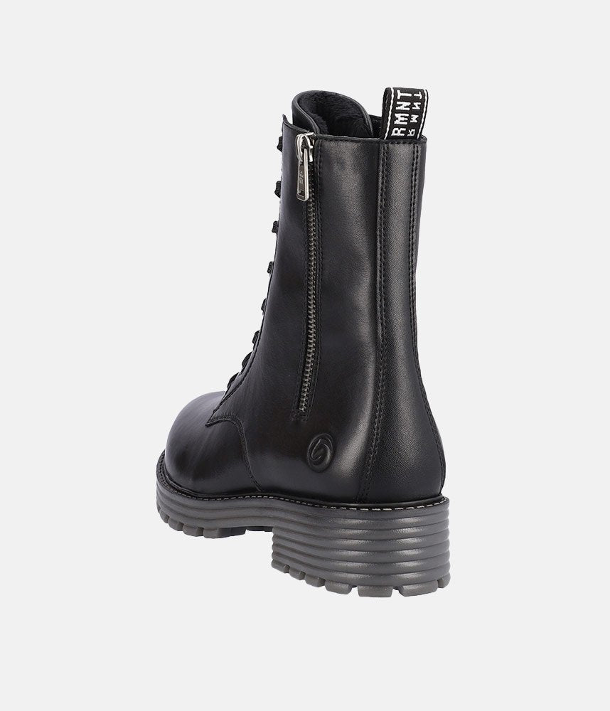 Remonte Trendy Black Ankle Boots
