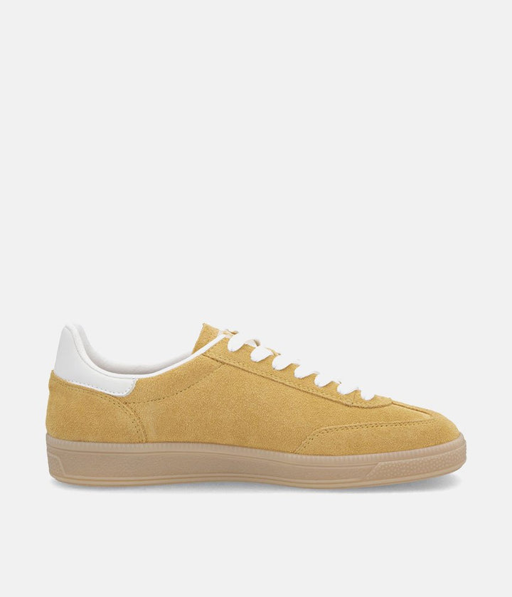 Rieker Retro Style Trainers - Yellow