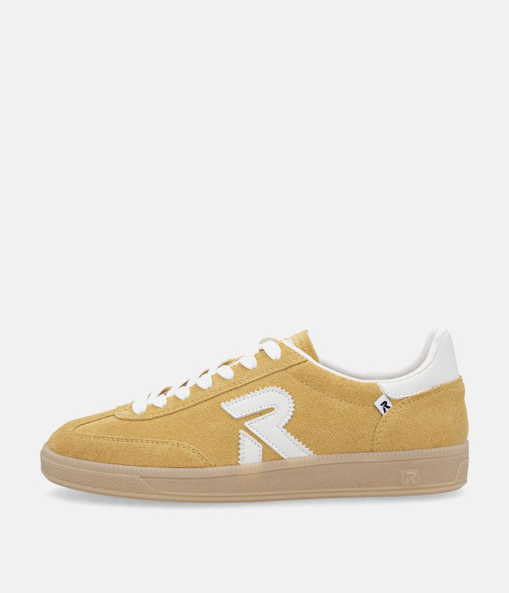 Rieker Retro Style Trainers - Yellow