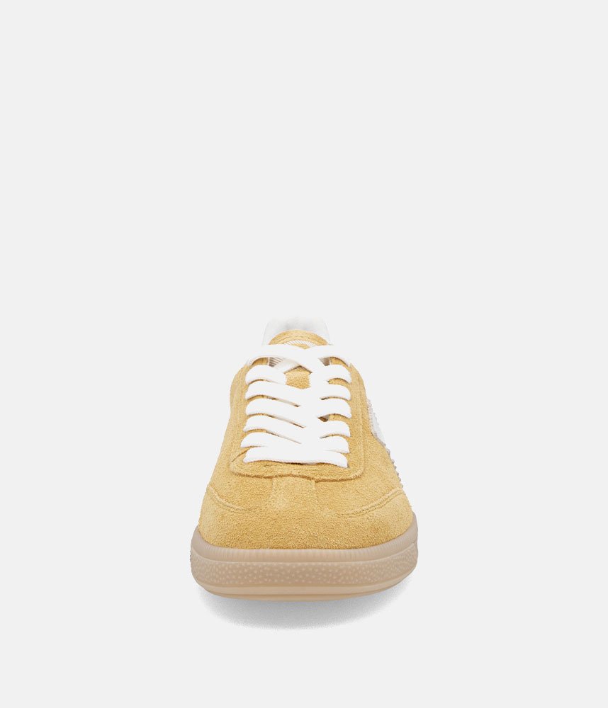 Rieker Retro Style Trainers - Yellow