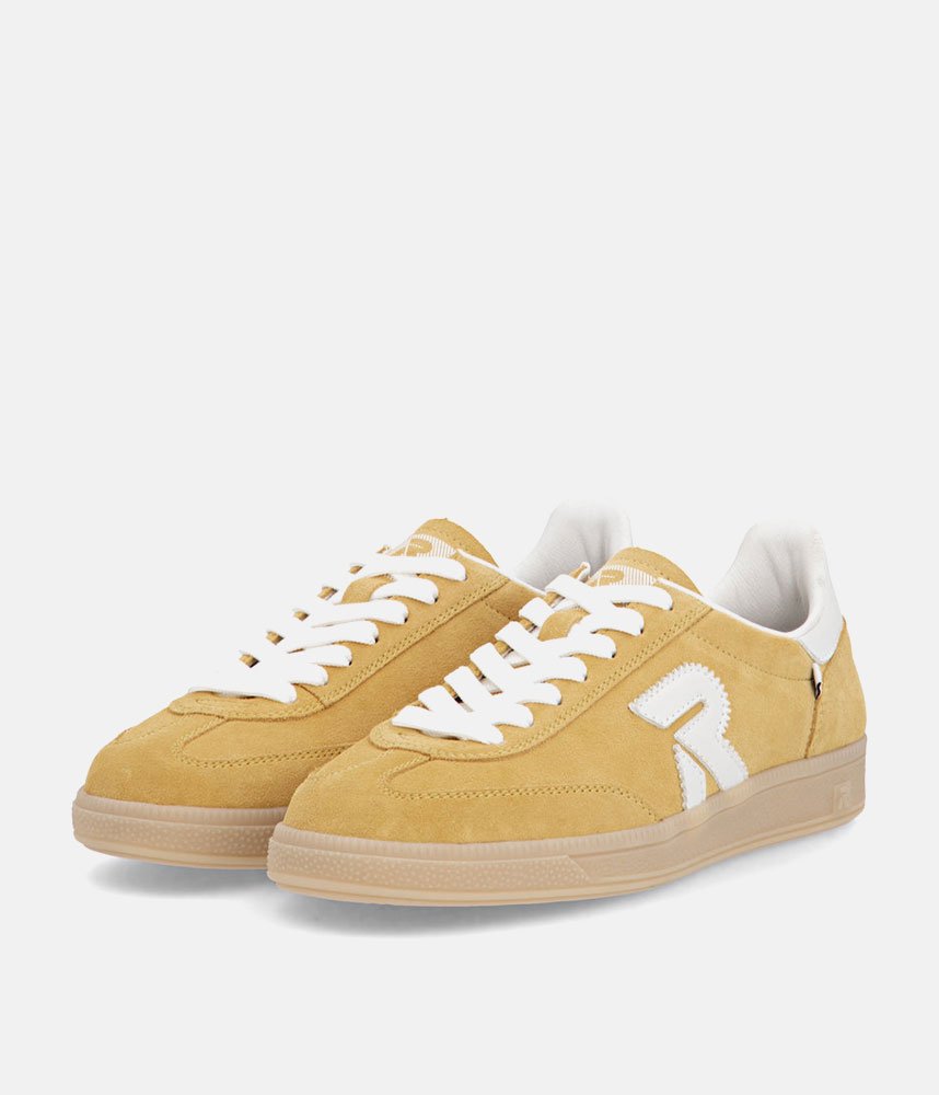 Rieker Retro Style Trainers - Yellow