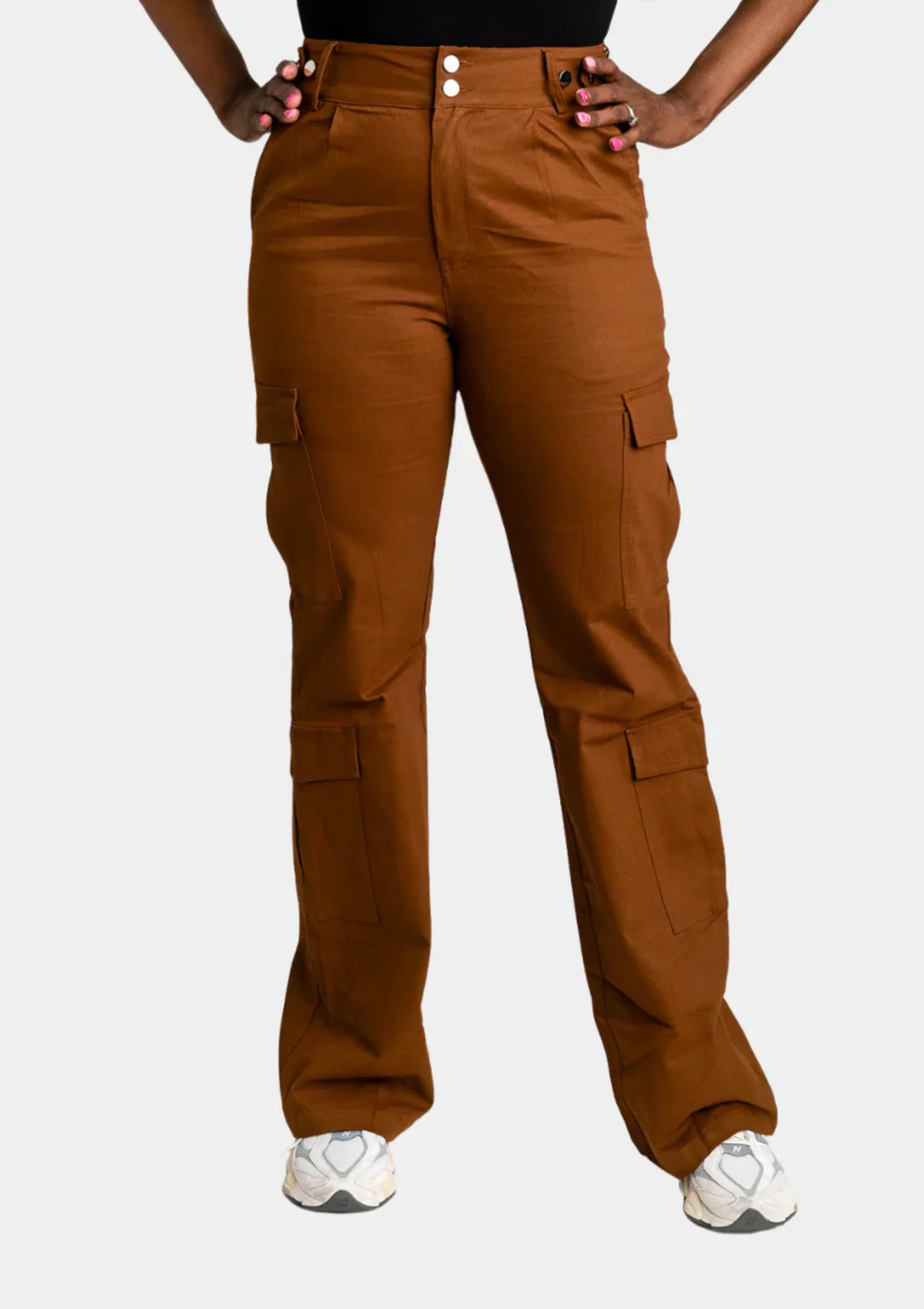Tall Girl Cargos - Rust