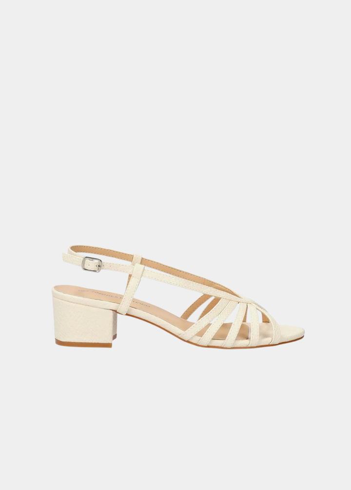 Andres Machado Vintage-Inspired Sandals - Beige