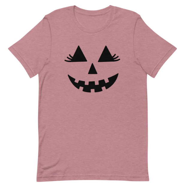 Girlie Jack-O-Lantern T-Shirt