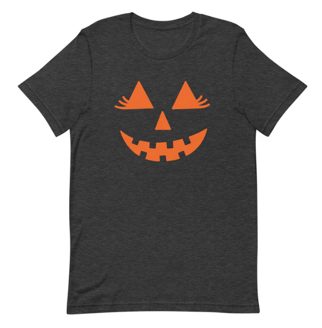 Girlie Jack-O-Lantern T-Shirt