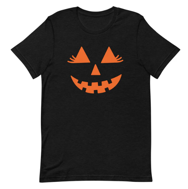 Girlie Jack-O-Lantern T-Shirt