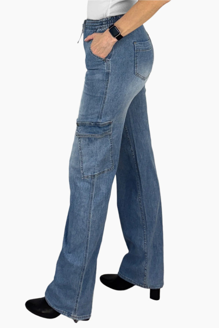 Tall Convertible Cargo Jeans