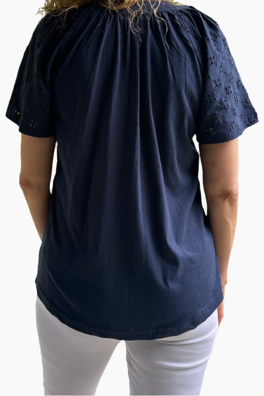 Maggie Tall Eyelet Top