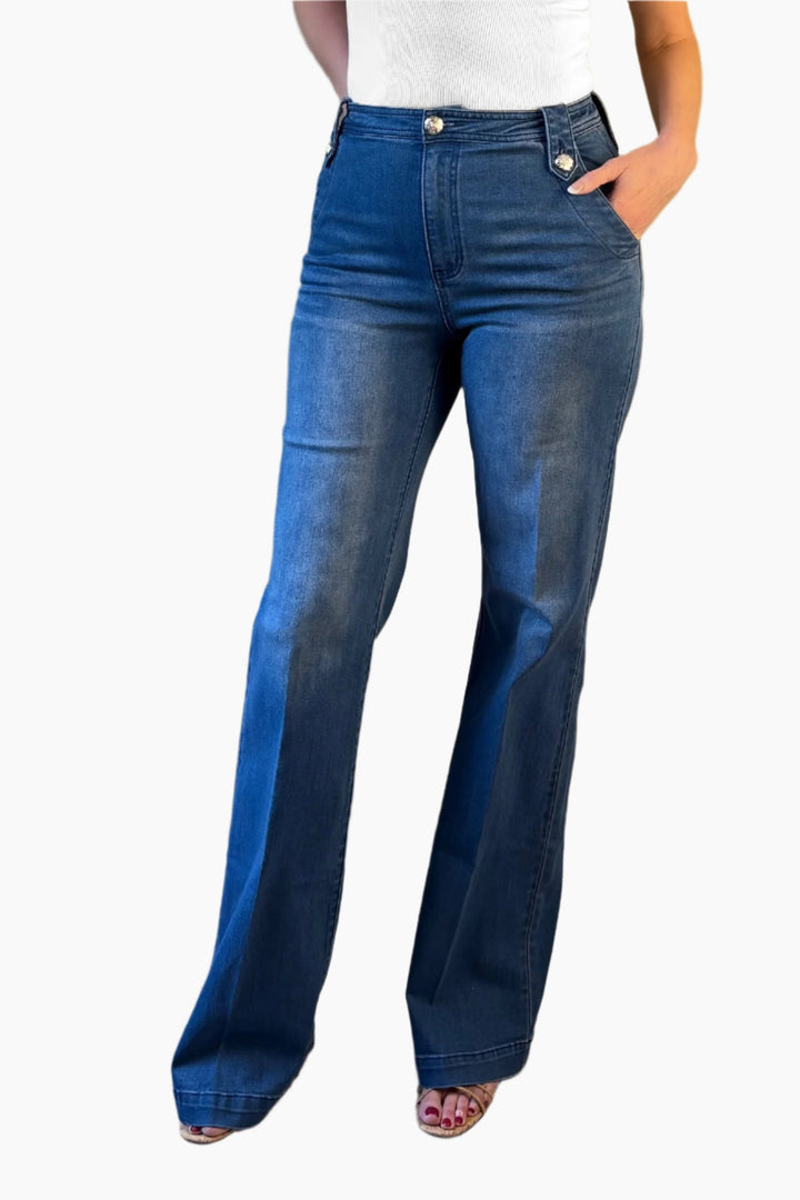 Marine Palazzo Jeans