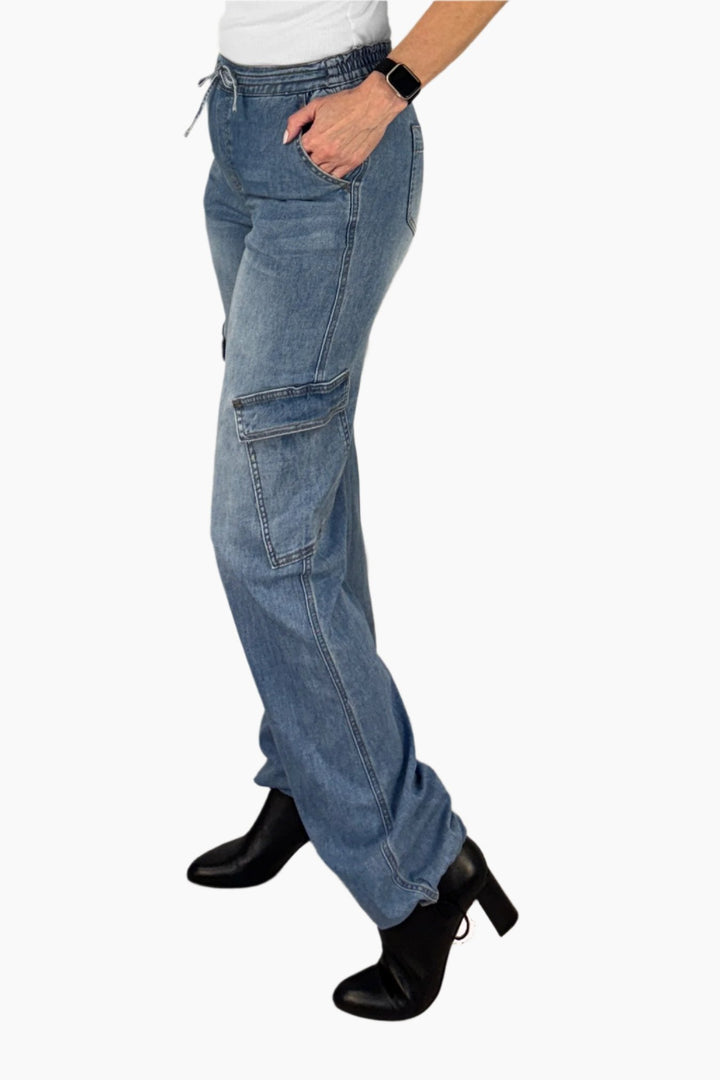Tall Convertible Cargo Jeans