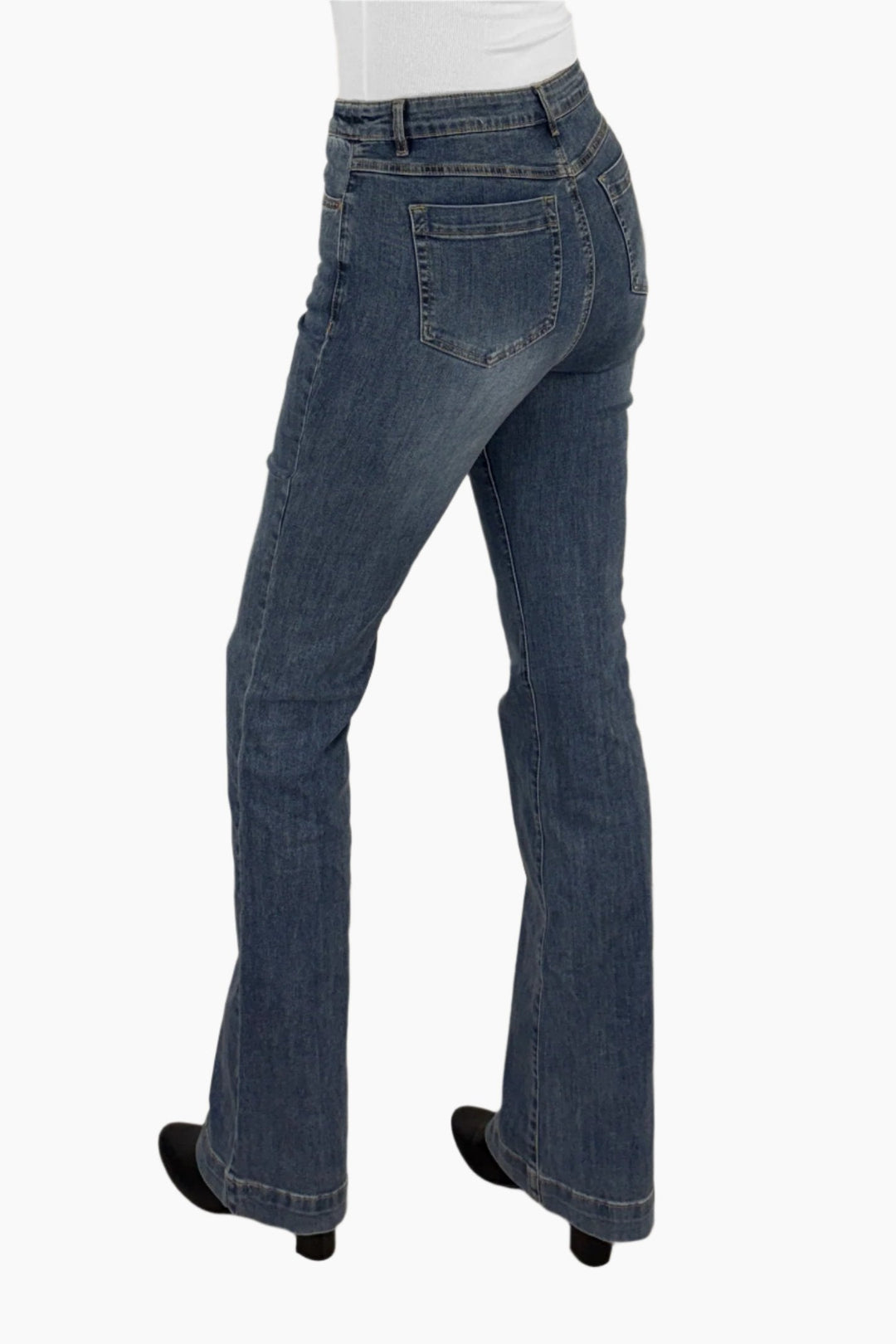 Pull On Tall Flare Jeans