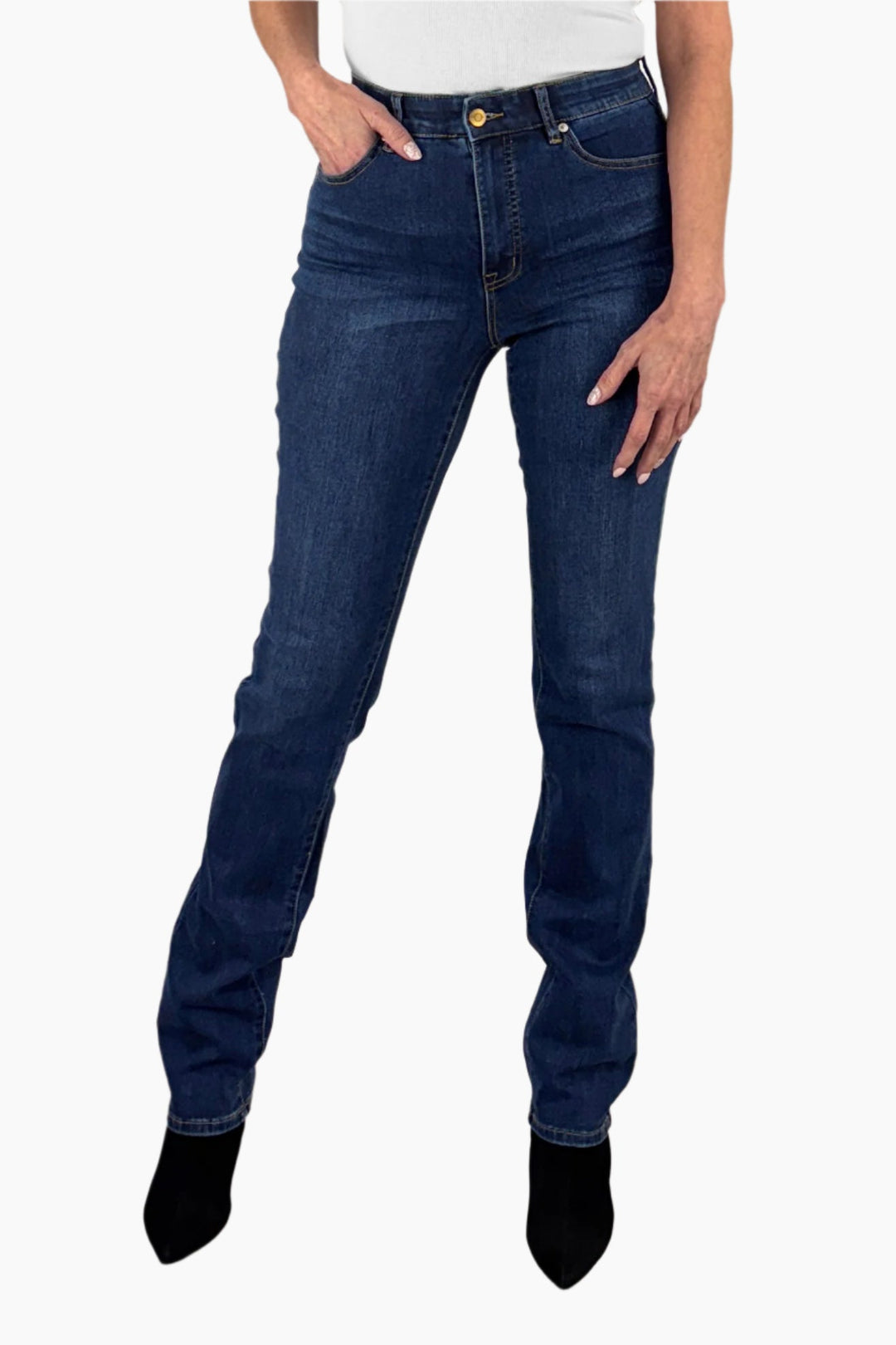 Sophia Microflare Tall Jeans - Blue Moon