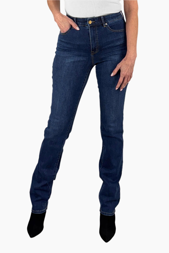 Sophia Microflare Tall Jeans - Blue Moon