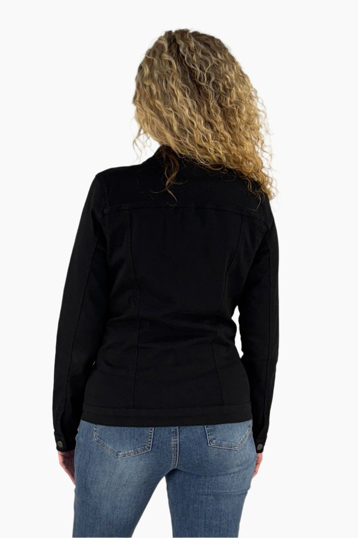 Zip Tall Denim Jacket