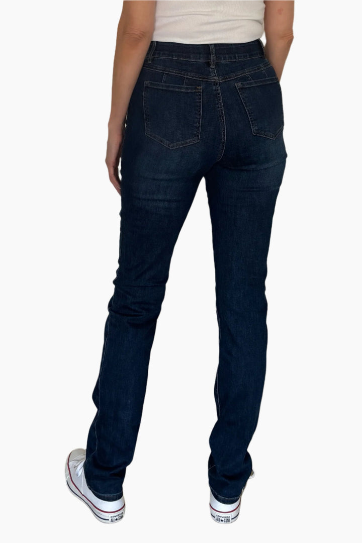 Sophia Curvy Straight Leg Jeans - 36" Inseam