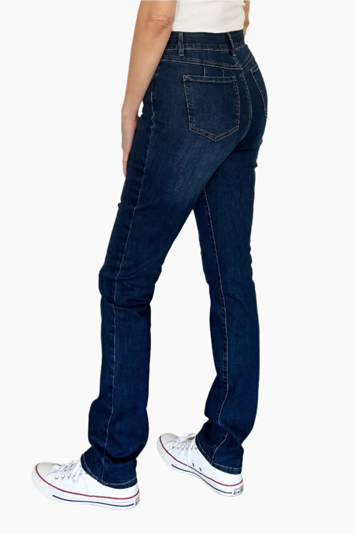 Sophia Curvy Straight Leg Jeans - 36" Inseam