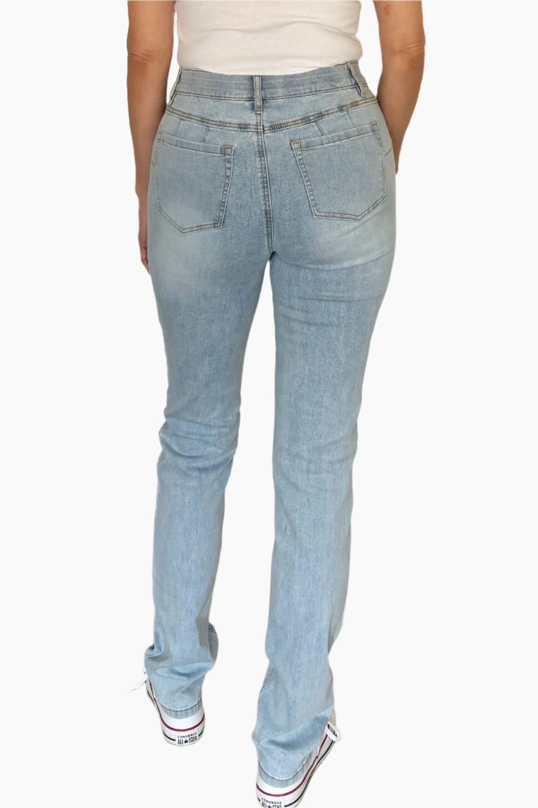 Sophia Curvy Straight Leg Jeans - 36" Inseam