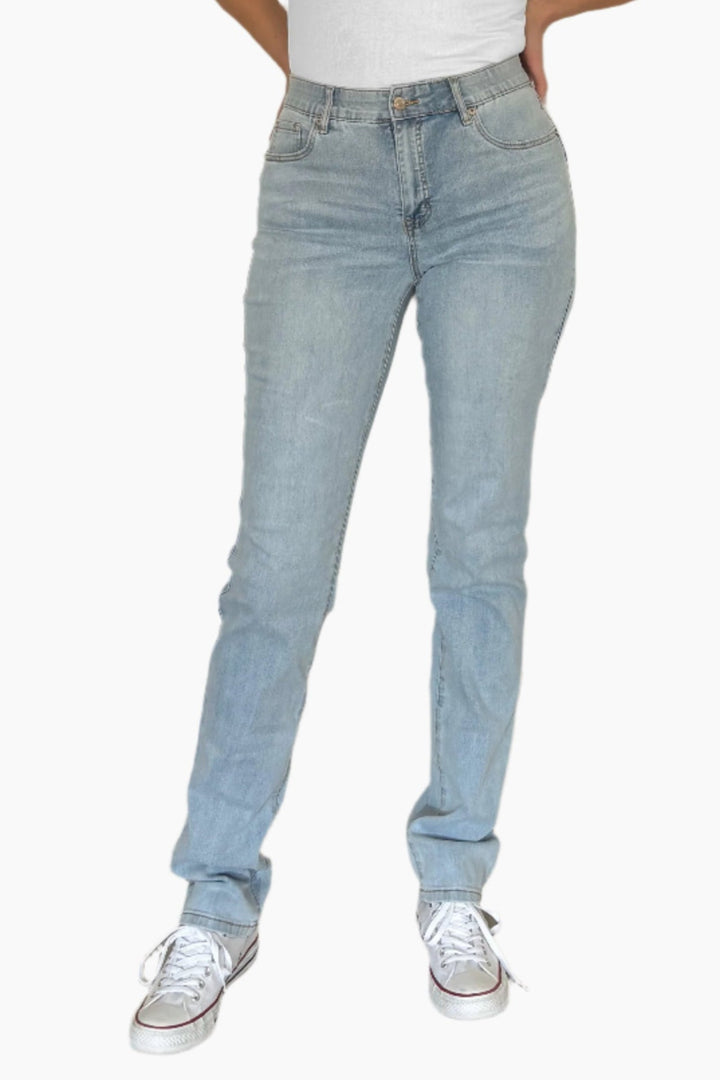 Sophia Curvy Straight Leg Jeans - 36" Inseam