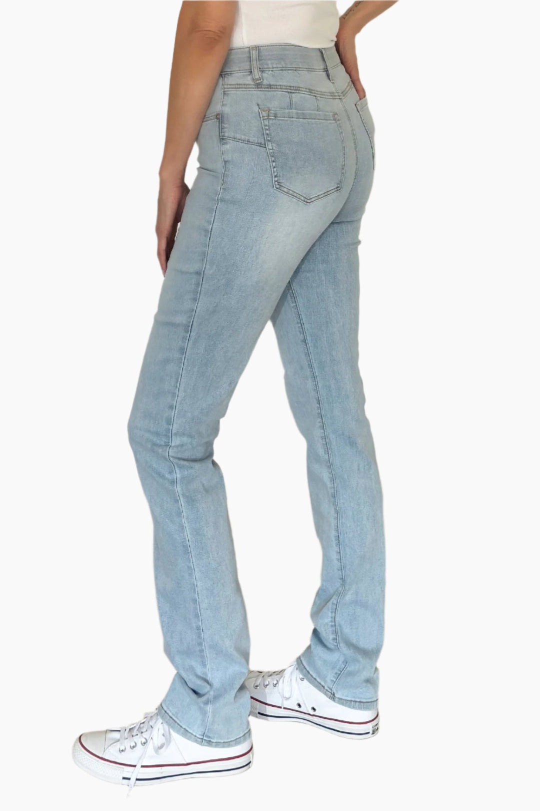 Sophia Curvy Straight Leg Jeans - 36" Inseam